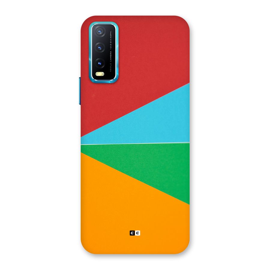 Summer Abstract Back Case for Vivo Y20