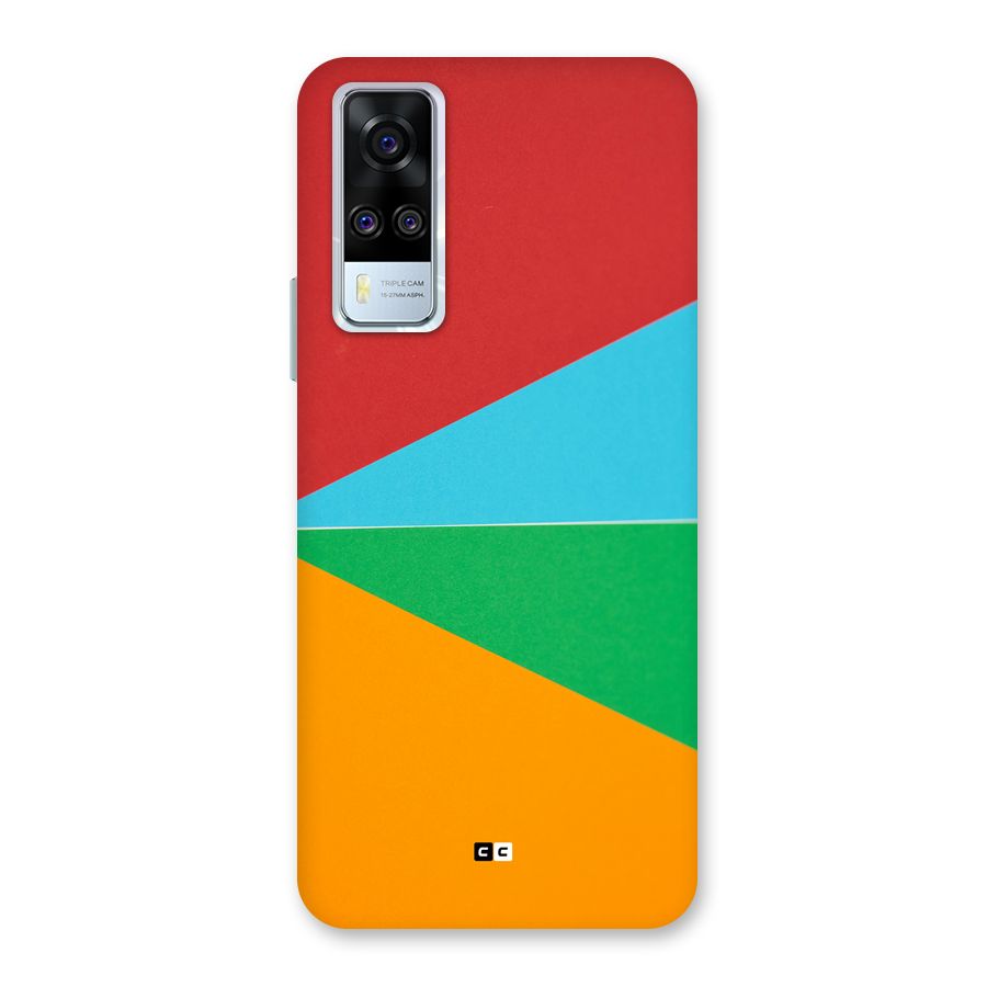 Summer Abstract Back Case for Vivo Y31