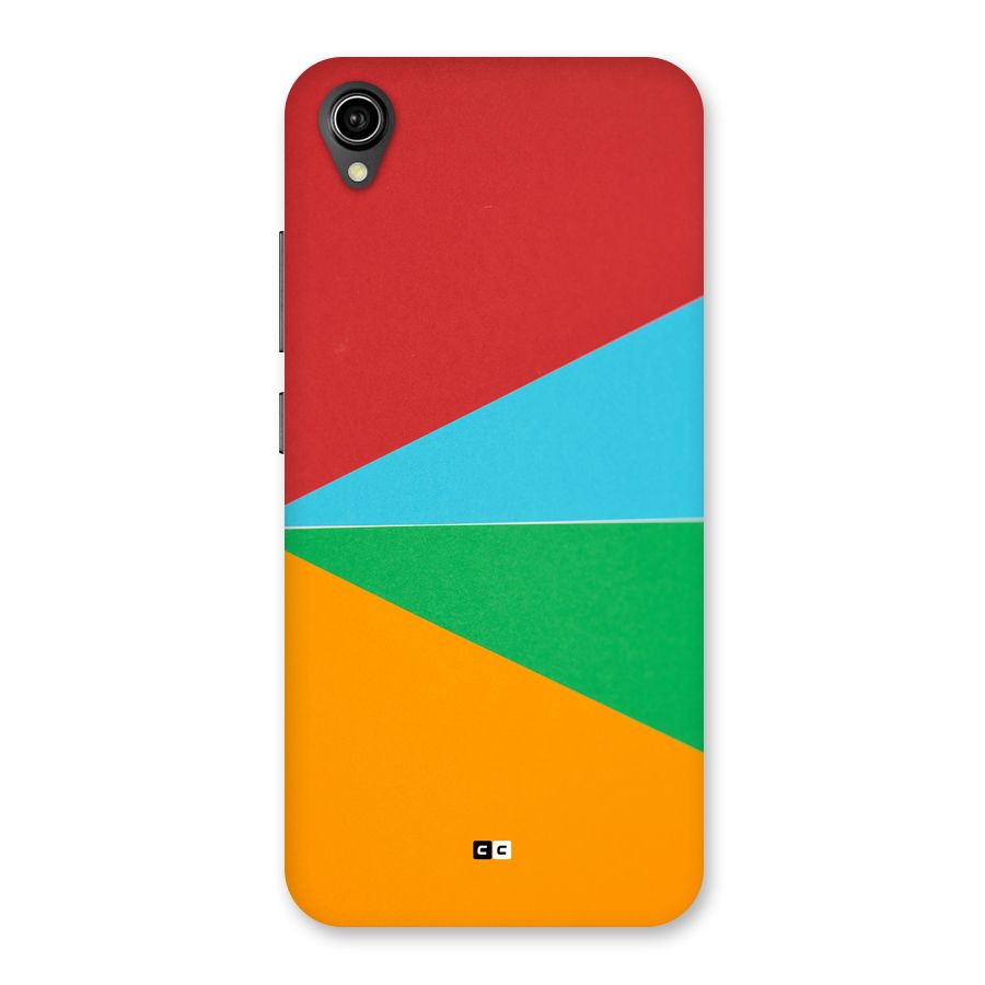 Summer Abstract Back Case for Vivo Y90