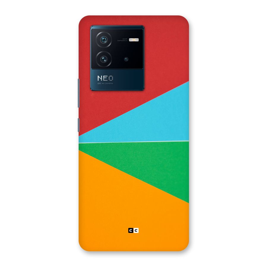 Summer Abstract Back Case for Vivo iQOO Neo 6 5G