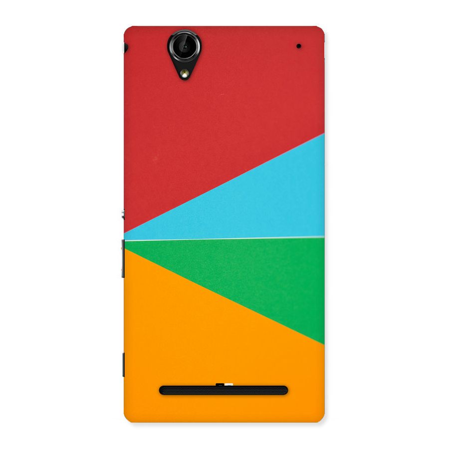 Summer Abstract Back Case for Xperia T2