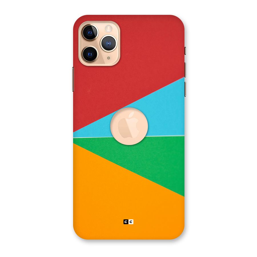 Summer Abstract Back Case for iPhone 11 Pro Max Logo Cut