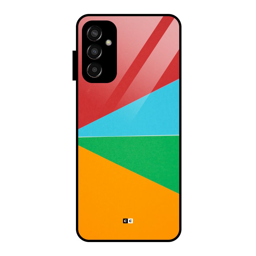 Summer Abstract Glass Back Case for Galaxy F13