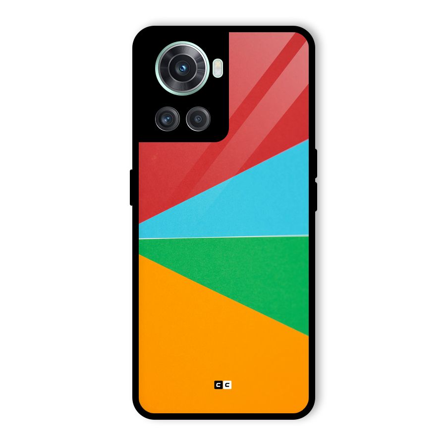 Summer Abstract Glass Back Case for OnePlus 10R