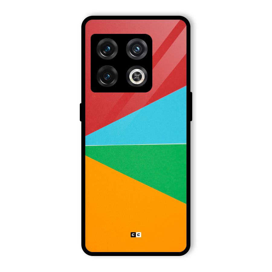 Summer Abstract Glass Back Case for OnePlus 10 Pro 5G