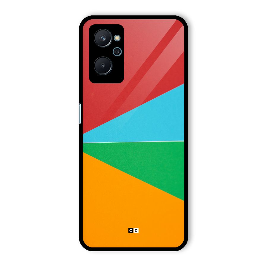Summer Abstract Glass Back Case for Realme 9i