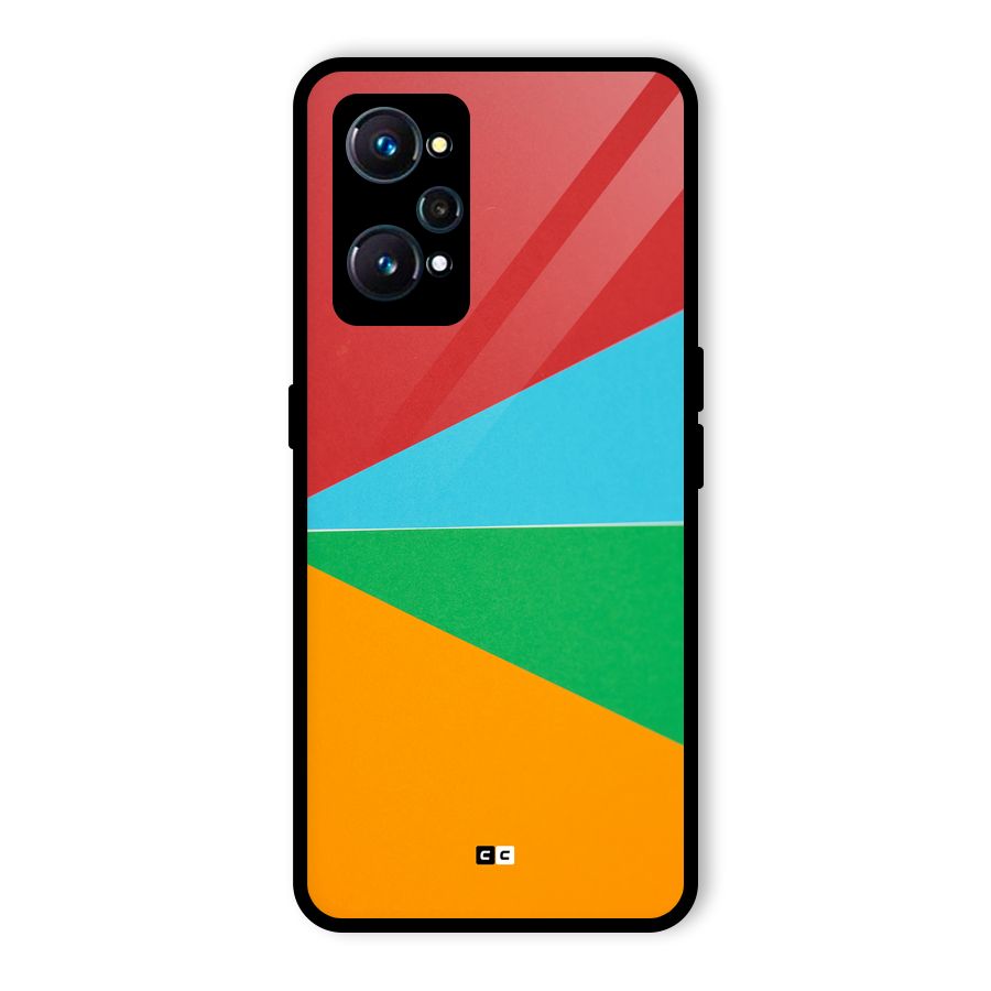 Summer Abstract Glass Back Case for Realme GT Neo2
