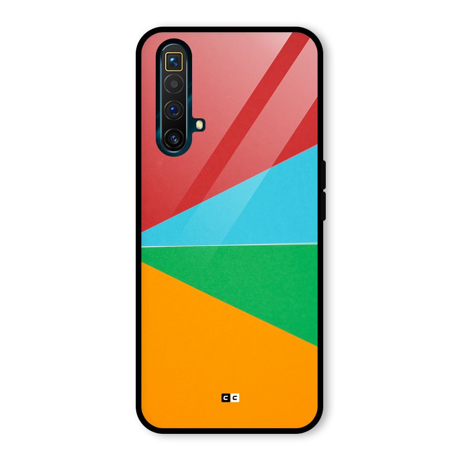 Summer Abstract Glass Back Case for Realme X3