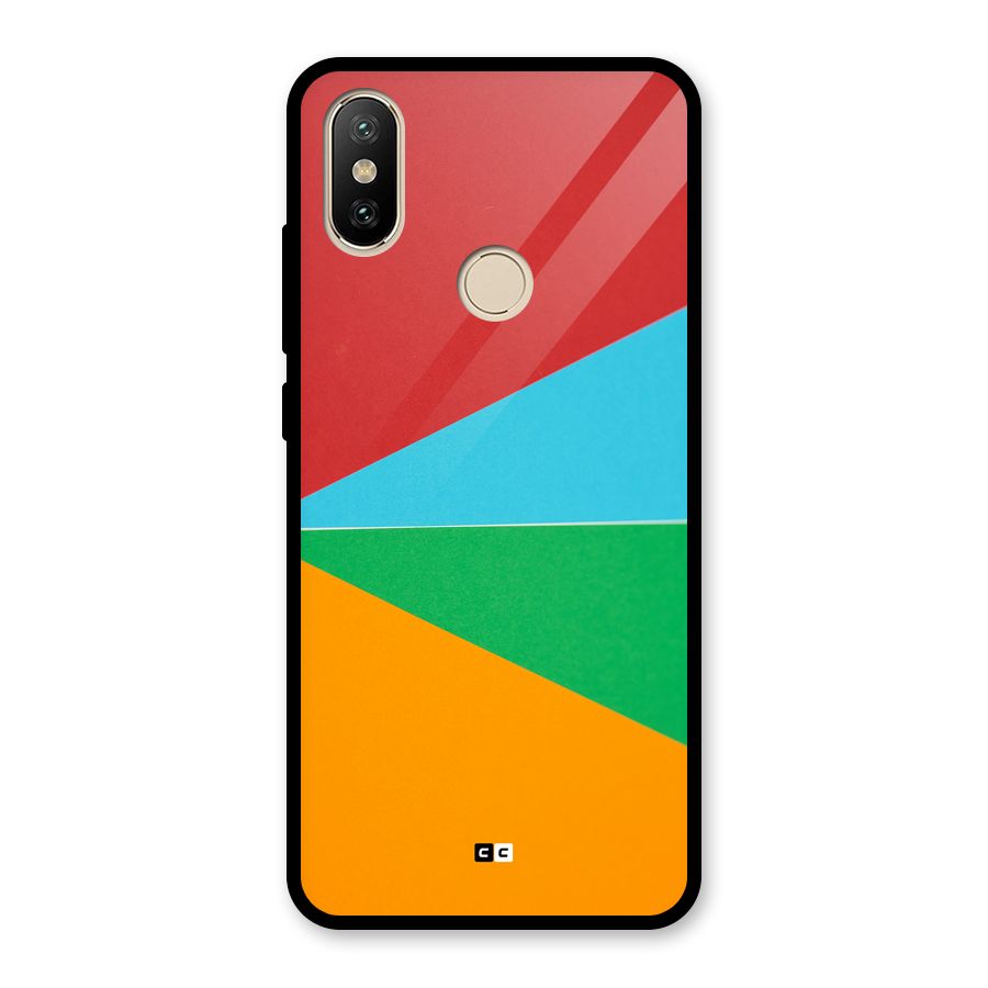 Summer Abstract Glass Back Case for Redmi A2