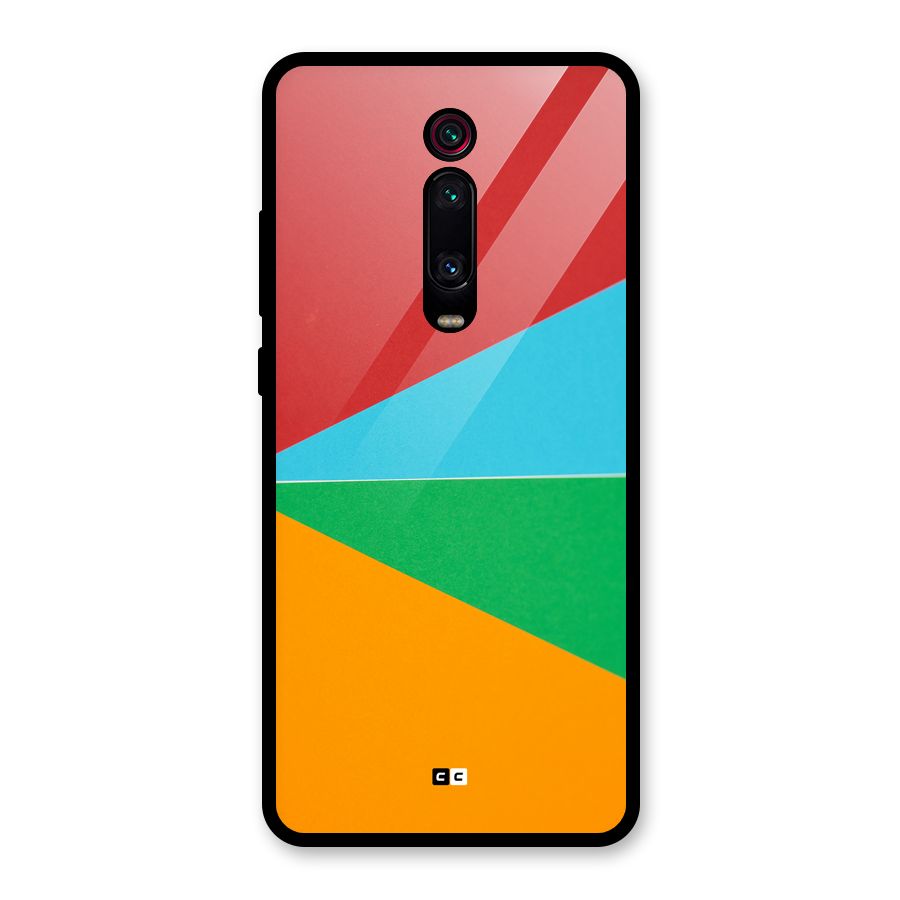 Summer Abstract Glass Back Case for Redmi K20