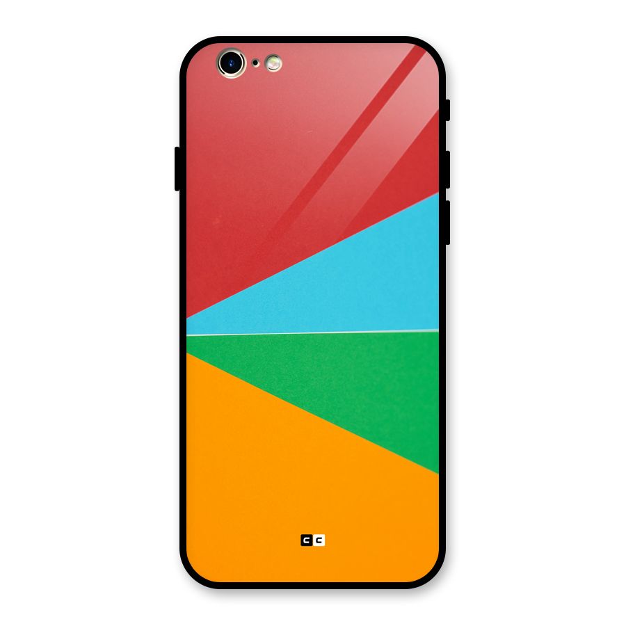 Summer Abstract Glass Back Case for iPhone 6 6S