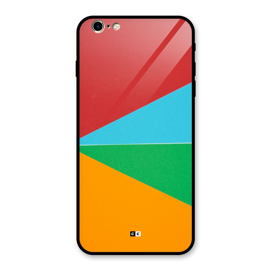 Summer Abstract Glass Back Case for iPhone 6 Plus 6S Plus
