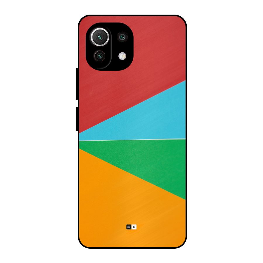 Summer Abstract Metal Back Case for Mi 11 Lite