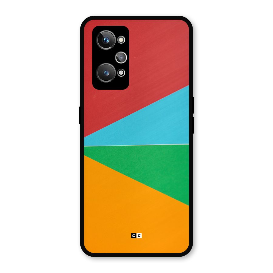 Summer Abstract Metal Back Case for Realme GT Neo2