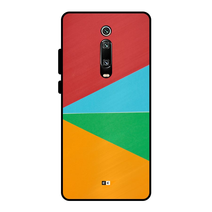 Summer Abstract Metal Back Case for Redmi K20