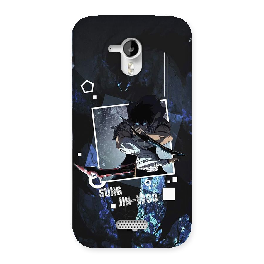 Sung Jinwoo In Battle Back Case for Canvas HD A116