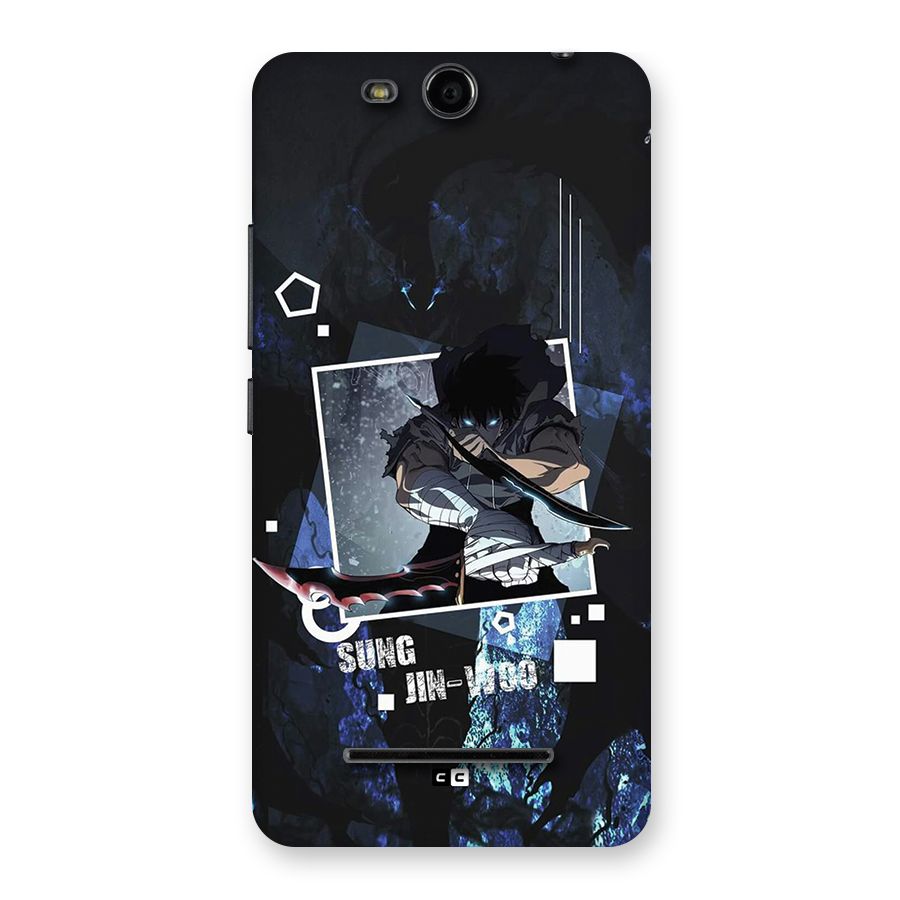 Sung Jinwoo In Battle Back Case for Canvas Juice 3 Q392