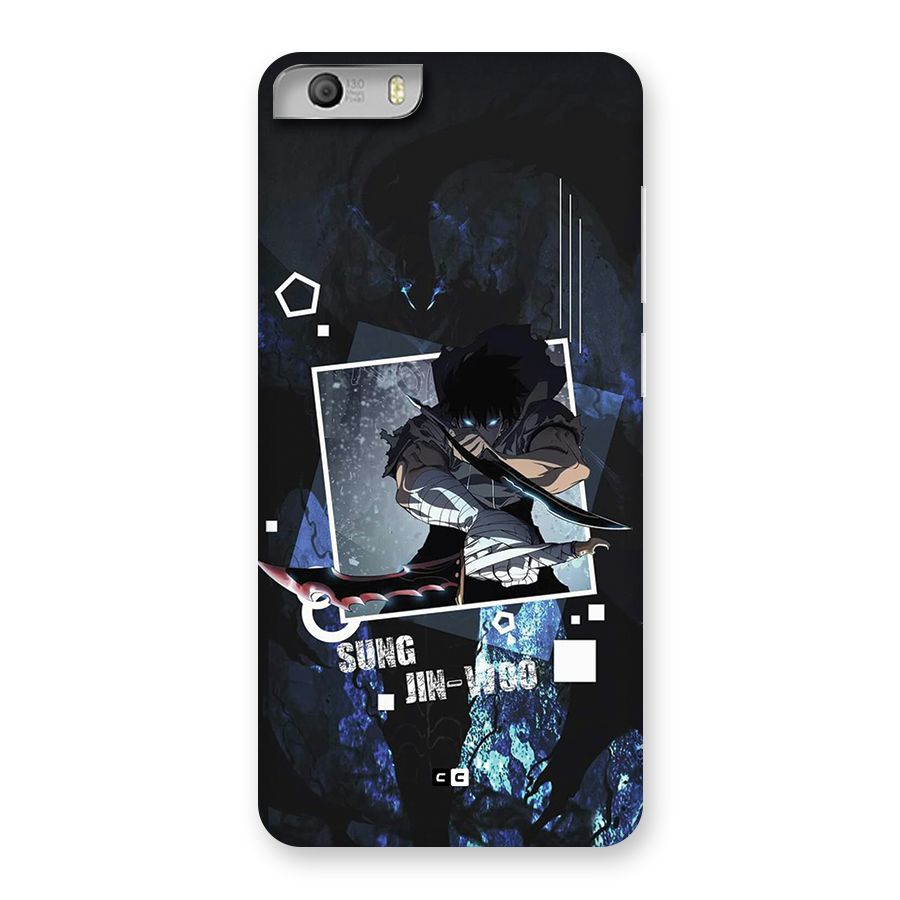 Sung Jinwoo In Battle Back Case for Canvas Knight 2