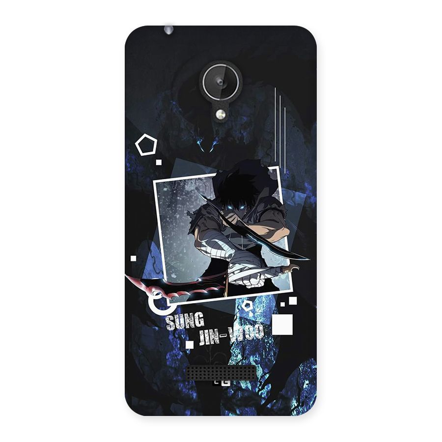 Sung Jinwoo In Battle Back Case for Canvas Spark Q380