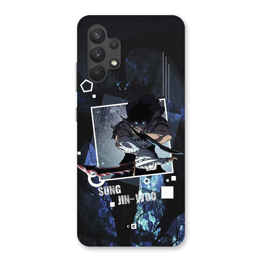 Sung Jinwoo In Battle Back Case for Galaxy A32