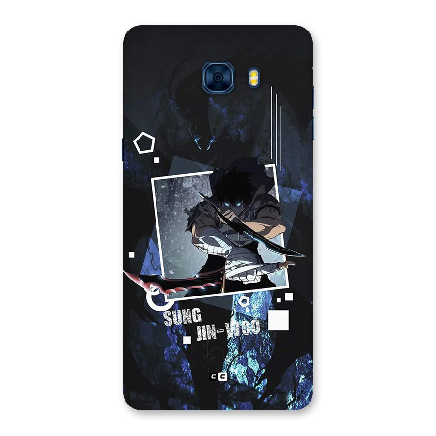 Sung Jinwoo In Battle Back Case for Galaxy C7 Pro