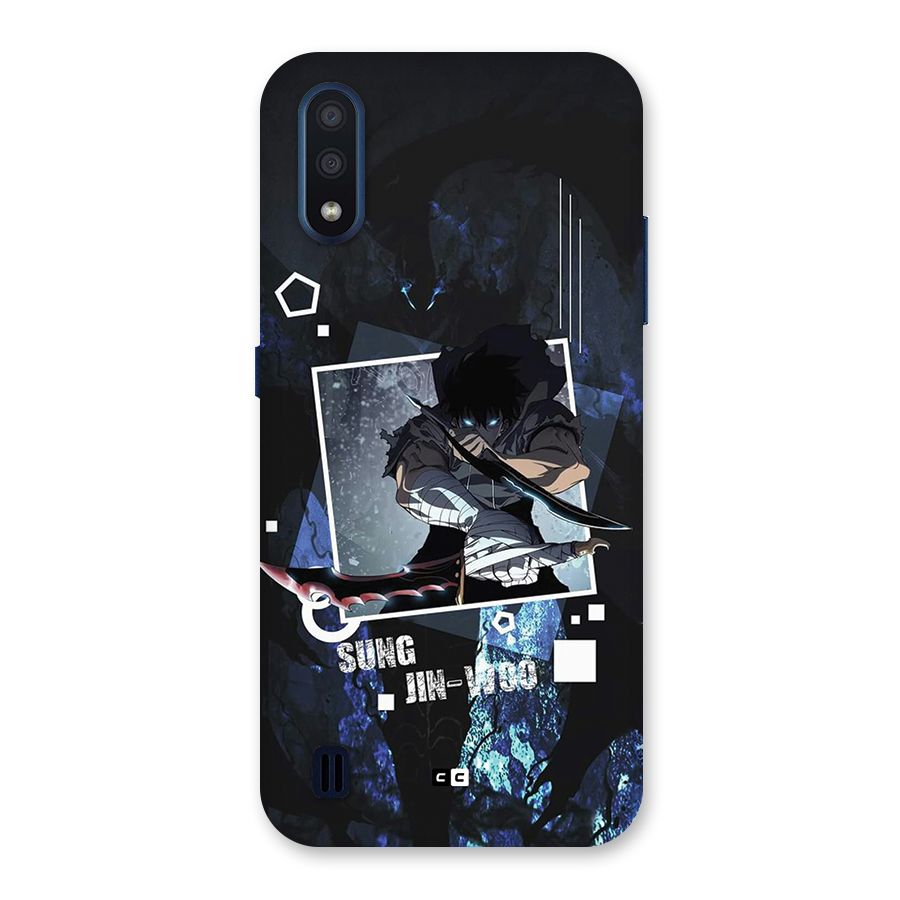 Sung Jinwoo In Battle Back Case for Galaxy M01