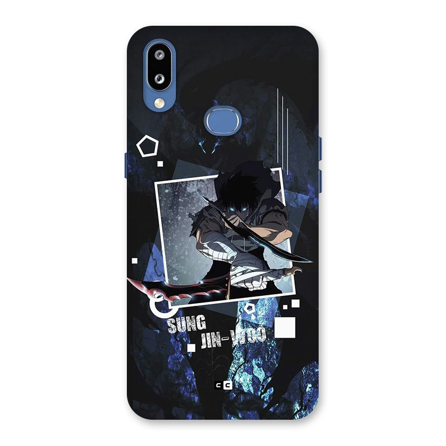 Sung Jinwoo In Battle Back Case for Galaxy M01s