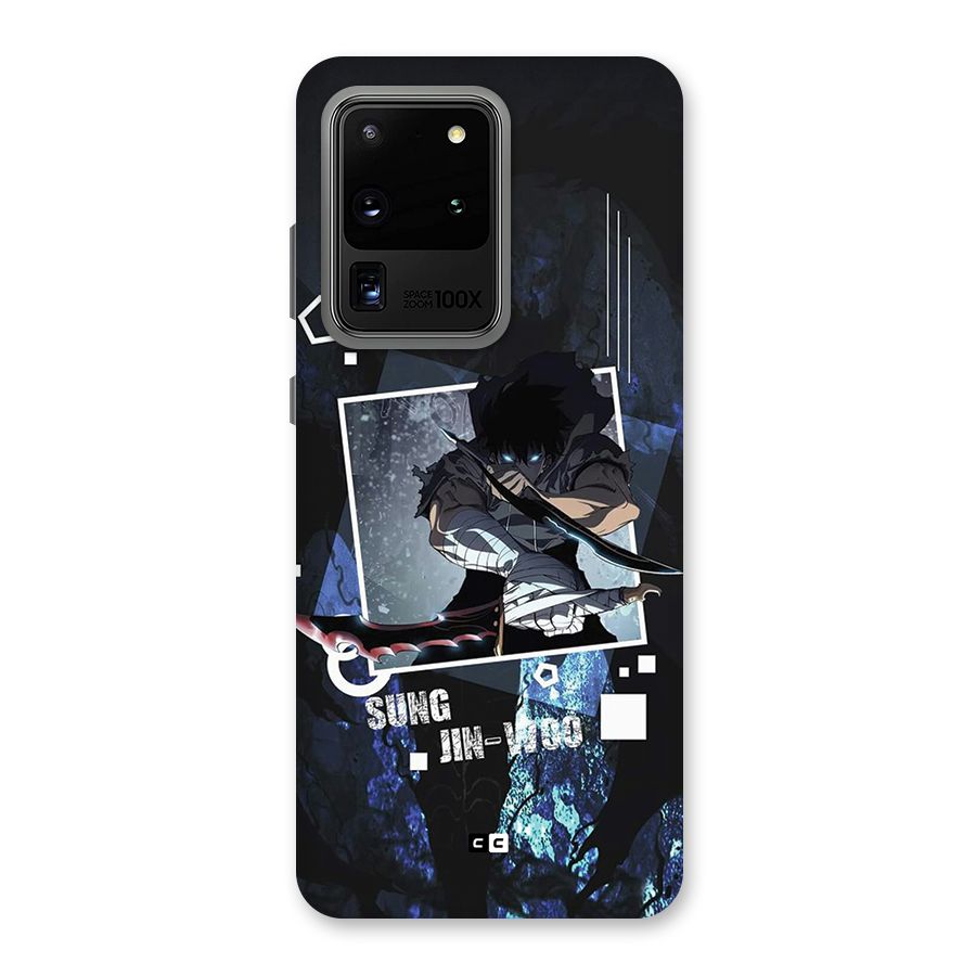 Sung Jinwoo In Battle Back Case for Galaxy S20 Ultra