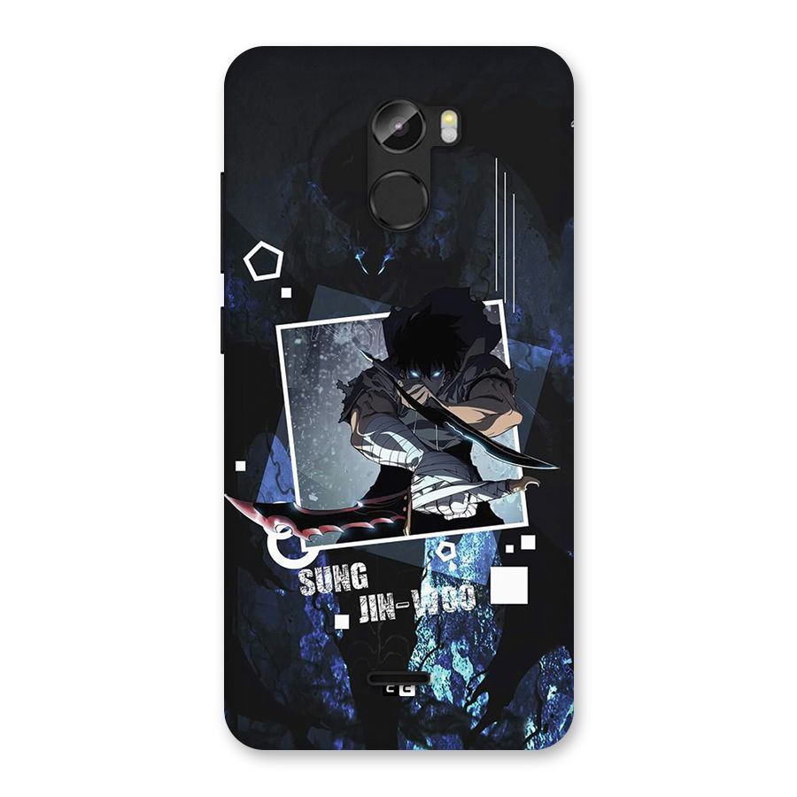 Sung Jinwoo In Battle Back Case for Gionee X1