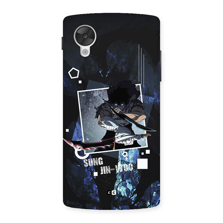 Sung Jinwoo In Battle Back Case for Google Nexus 5