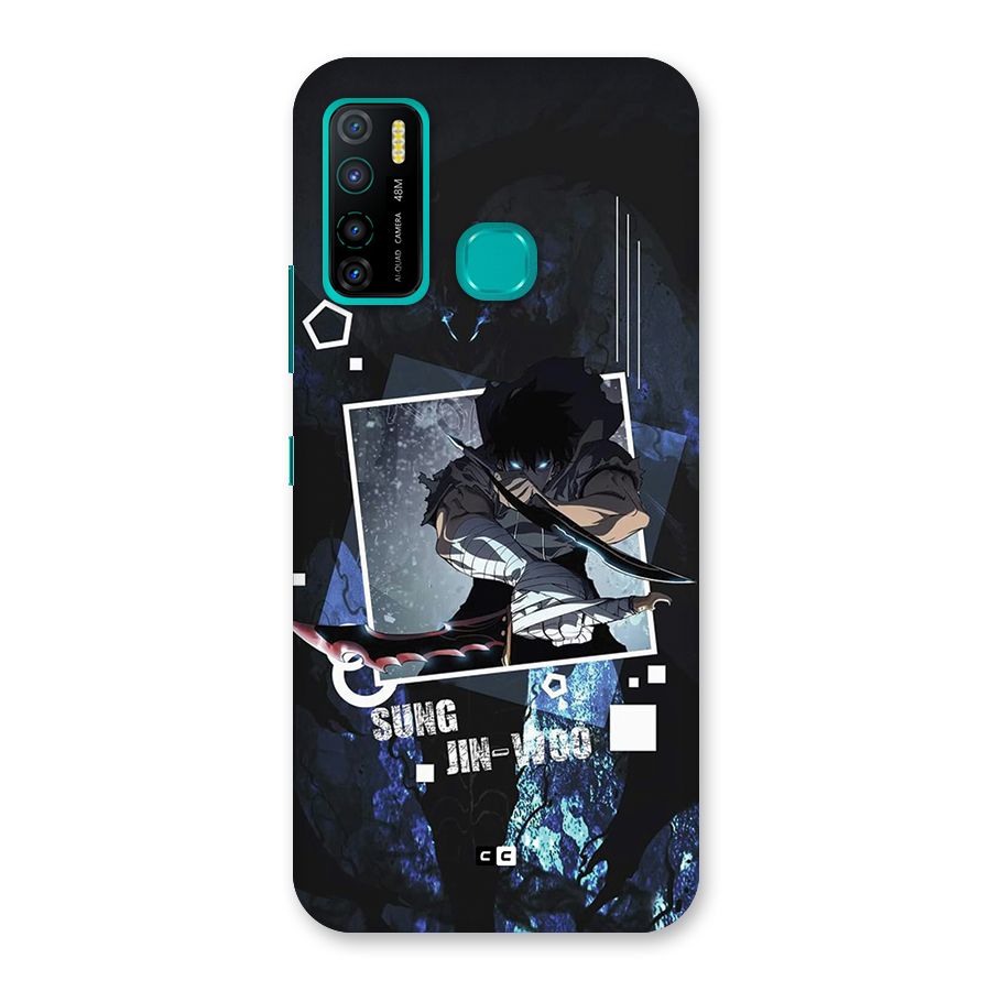 Sung Jinwoo In Battle Back Case for Infinix Hot 9 Pro