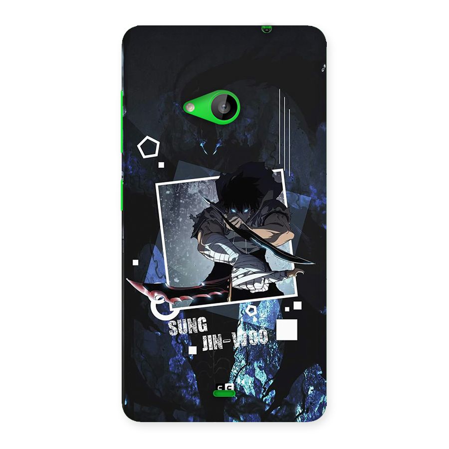 Sung Jinwoo In Battle Back Case for Lumia 535