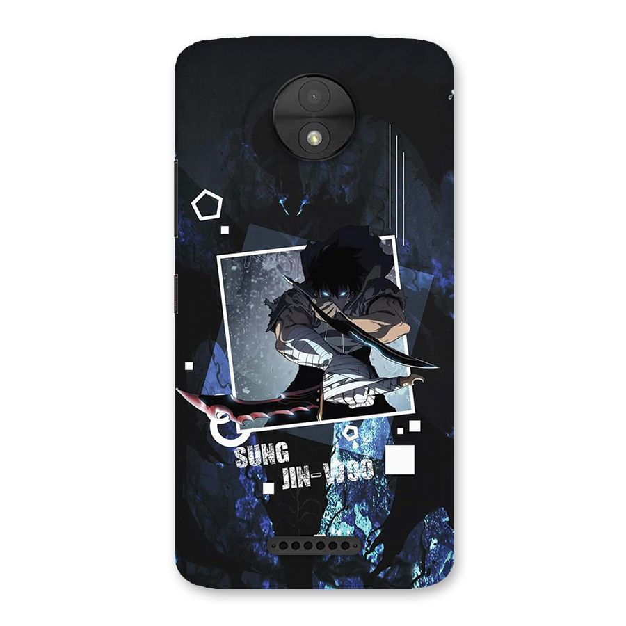Sung Jinwoo In Battle Back Case for Moto C