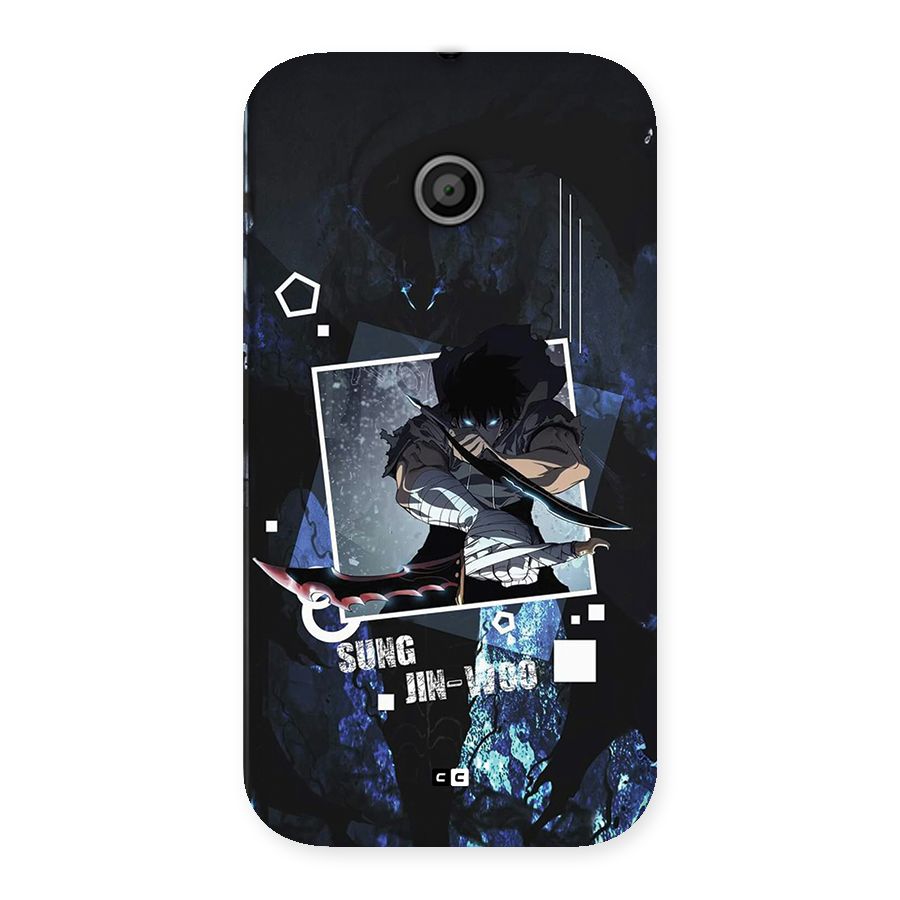 Sung Jinwoo In Battle Back Case for Moto E