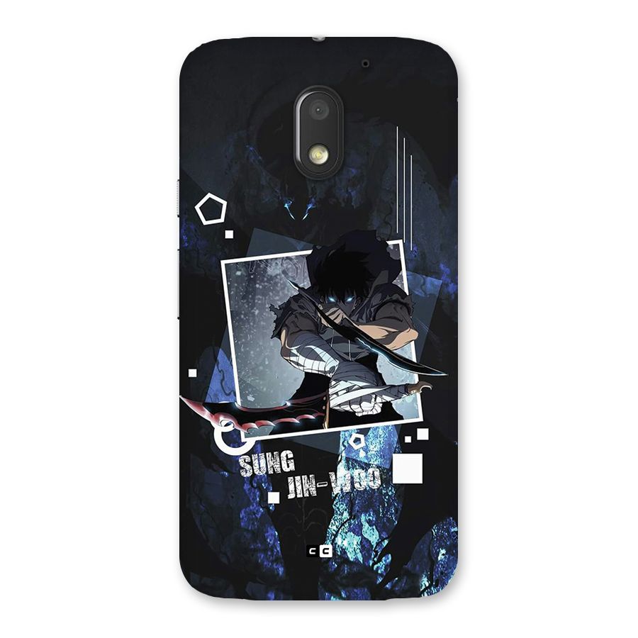 Sung Jinwoo In Battle Back Case for Moto E3 Power