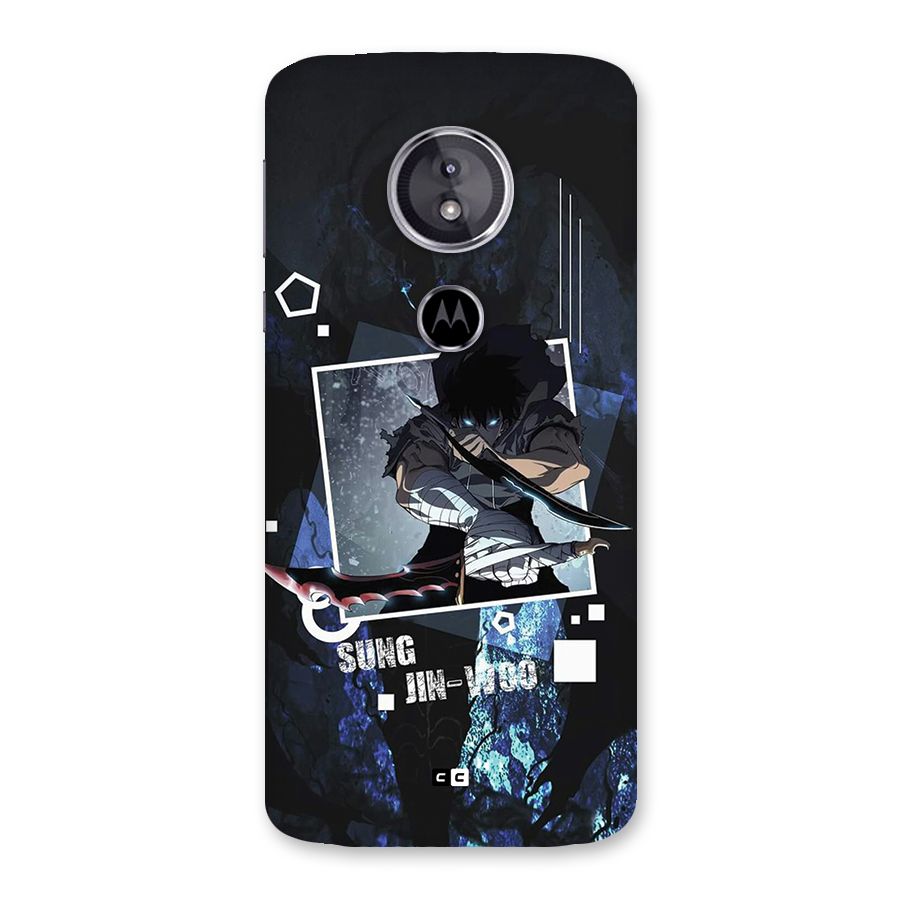 Sung Jinwoo In Battle Back Case for Moto E5
