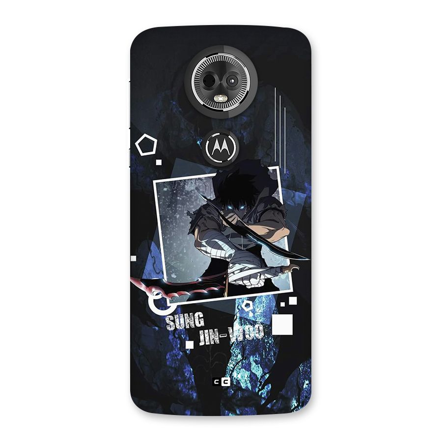 Sung Jinwoo In Battle Back Case for Moto E5 Plus