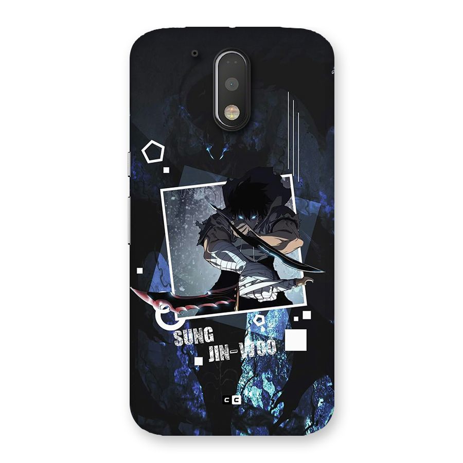 Sung Jinwoo In Battle Back Case for Moto G4