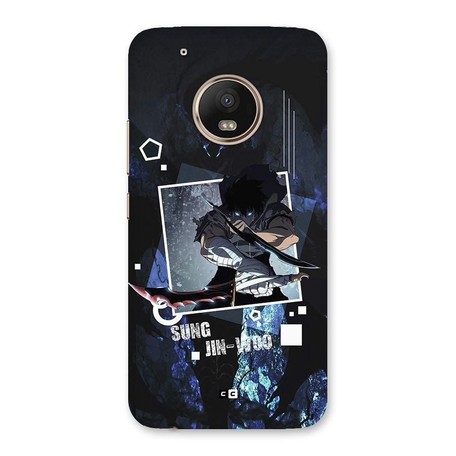 Sung Jinwoo In Battle Back Case for Moto G5 Plus