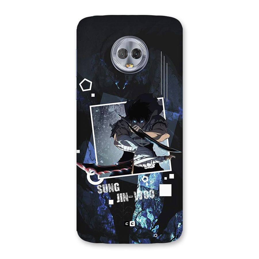 Sung Jinwoo In Battle Back Case for Moto G6 Plus