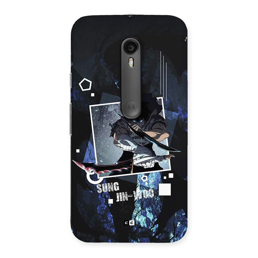 Sung Jinwoo In Battle Back Case for Moto G Turbo