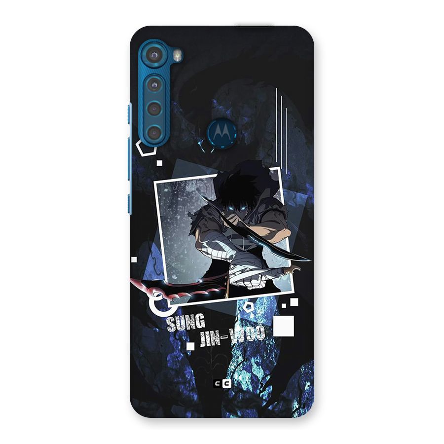 Sung Jinwoo In Battle Back Case for Motorola One Fusion Plus