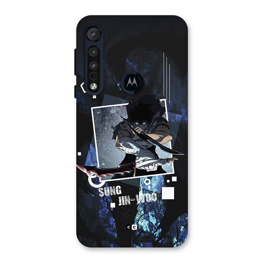 Sung Jinwoo In Battle Back Case for Motorola One Macro