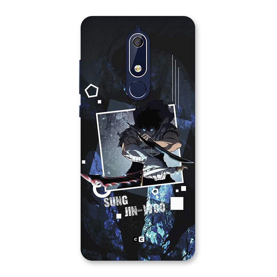 Sung Jinwoo In Battle Back Case for Nokia 5.1