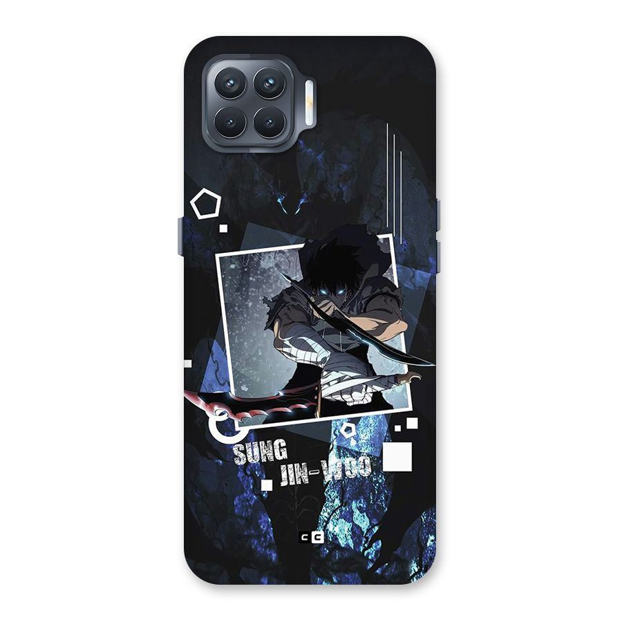 Sung Jinwoo In Battle Back Case for Oppo F17 Pro