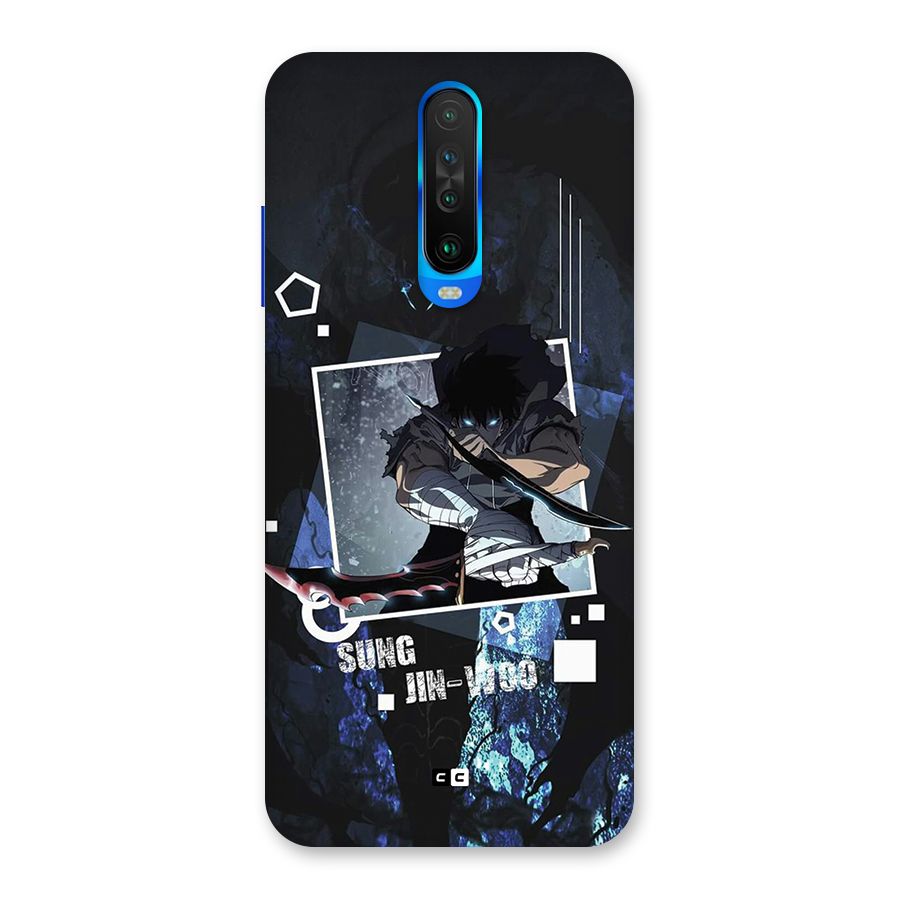 Sung Jinwoo In Battle Back Case for Poco X2