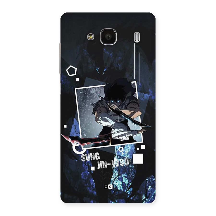 Sung Jinwoo In Battle Back Case for Redmi 2 Prime