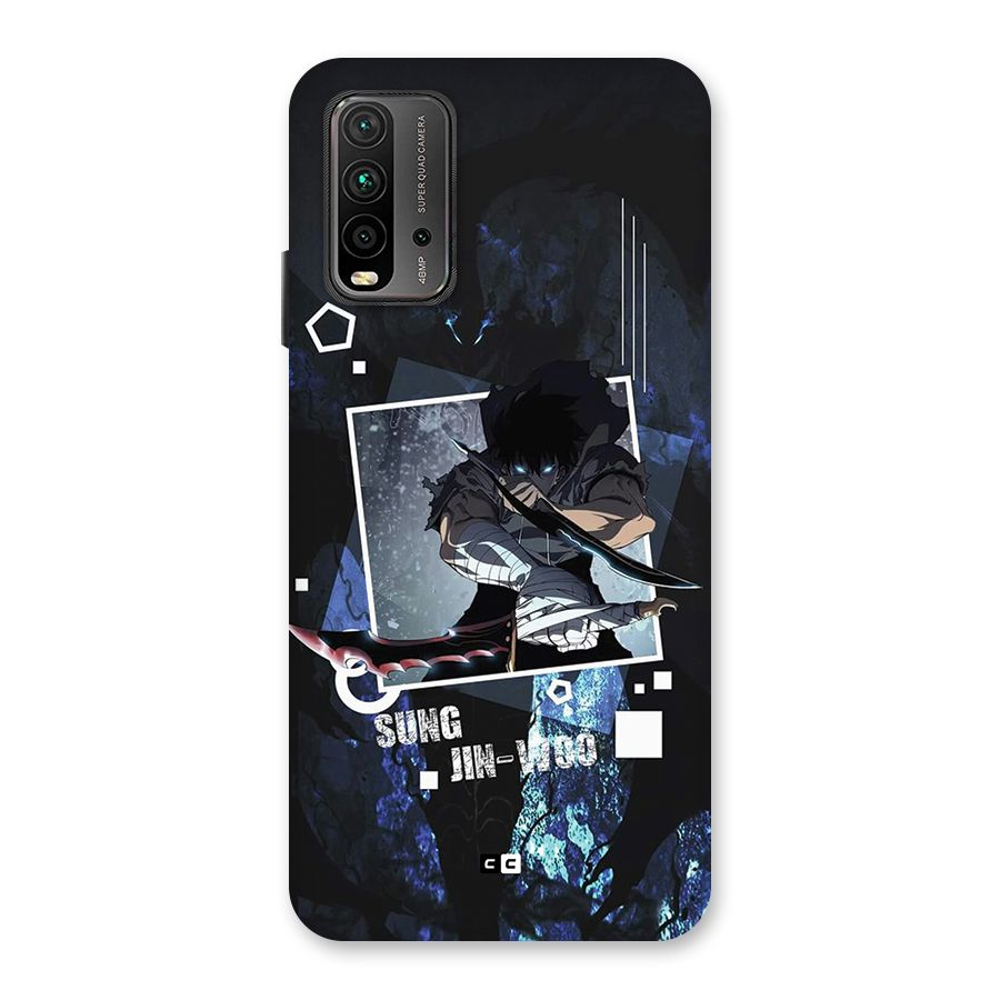 Sung Jinwoo In Battle Back Case for Redmi 9 Power