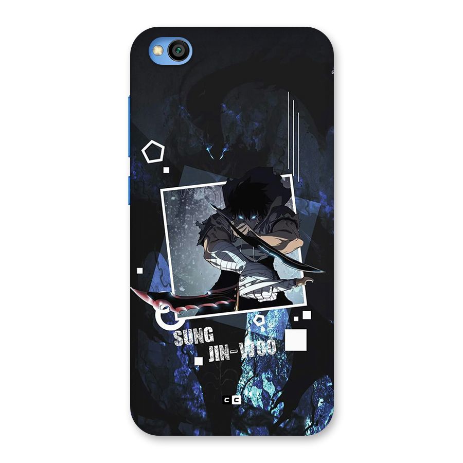 Sung Jinwoo In Battle Back Case for Redmi Go