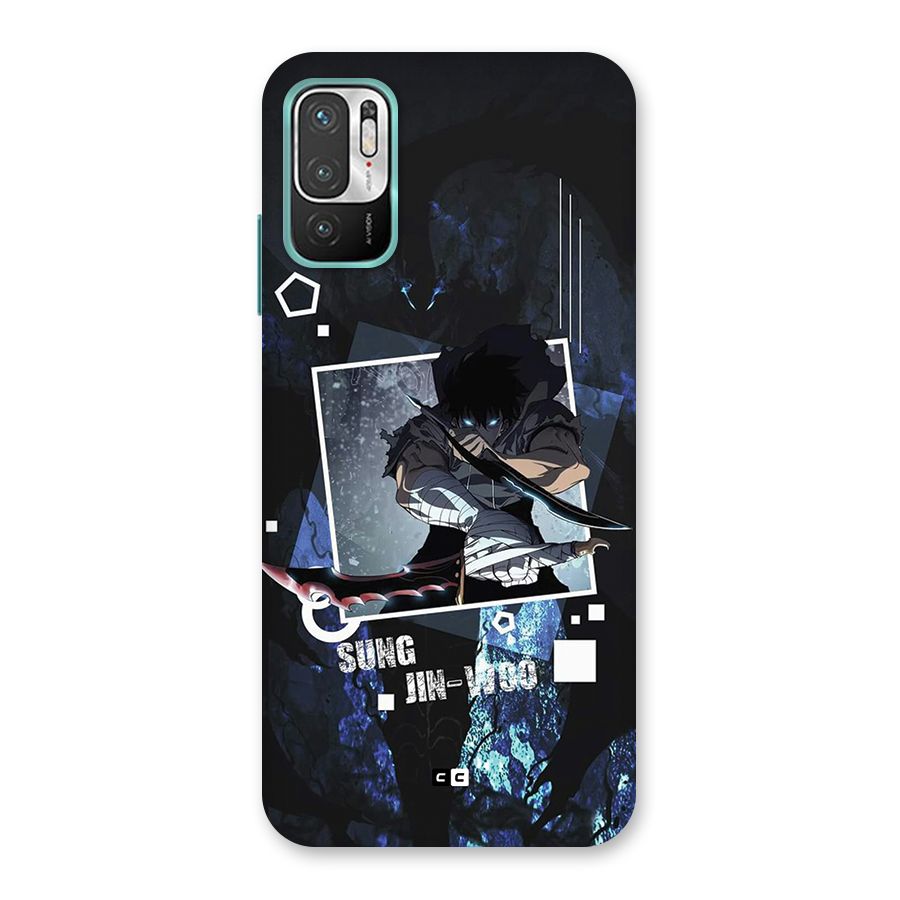 Sung Jinwoo In Battle Back Case for Redmi Note 10T 5G